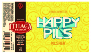 Ithaca Beer Company Happy Pils January 2016