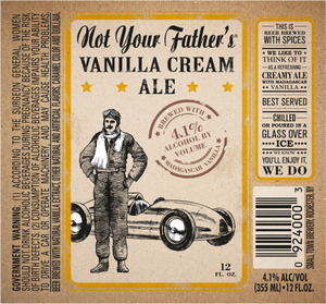 Not Your Father's Vanilla Cream February 2016