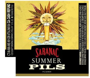 Saranac Summer Pils January 2016