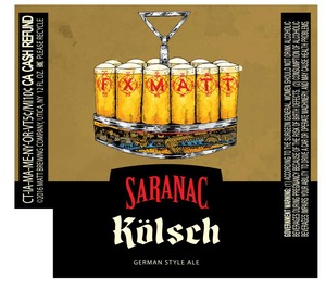 Saranac Kolsch January 2016