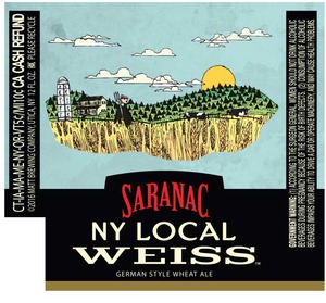 Saranac Ny Local Weiss January 2016