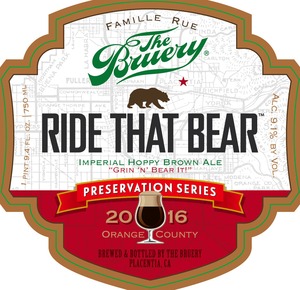 The Bruery Ride That Bear