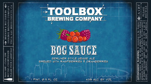 Toolbox Brewing Company Bog Sauce January 2016