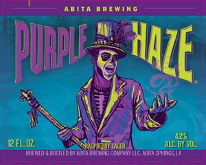 Abita Purple Haze Raspberry Lager January 2016