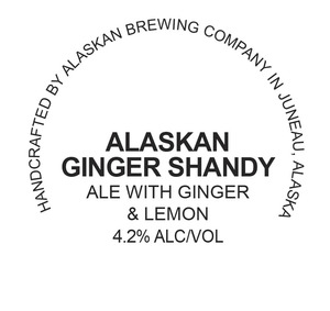 Alaskan Ginger Shandy January 2016