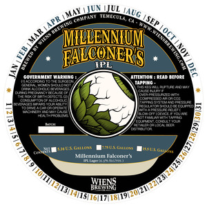 Wiens Brewing Company Millennium Falconer's January 2016