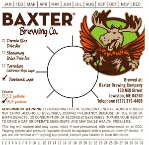 Baxter Brewing Company Double Bock