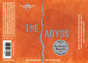 Deschutes Brewery The Abyss January 2016