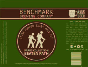 Benchmark Brewing Company Beaten Path January 2016