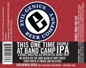 Evil Genius Beer Company This One Time At Band Camp