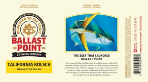 Ballast Point California Kolsch January 2016