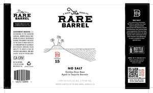 The Rare Barrel No Salt January 2016