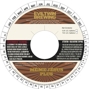 Evil Twin Brewing Meme Jesus Plus