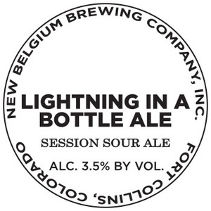 New Belgium Brewing Company, Inc. Lightning In A Bottle Ale January 2016