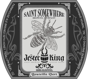Saint Somewhere Brewing Company Bouteille Vert January 2016
