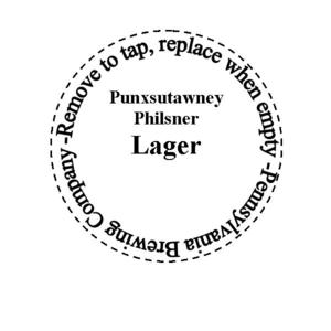 Punxsutawney Philsner Lager January 2016