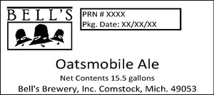 Bell's Oatsmobile Ale January 2016