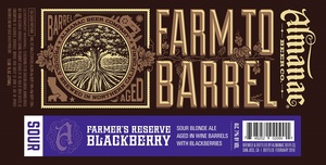 Almanac Beer Co. Farmer's Reserve Blackberry