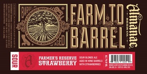 Almanac Beer Co. Farmer's Reserve Strawberry January 2016