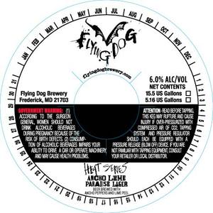 Flying Dog Ancho Lime Paradise Lager January 2016