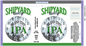 Shipyard Brewing Company Island Time Session IPA