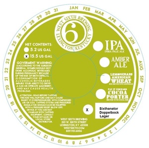 West Sixth Brewing Sixthanator Doppelbock January 2016