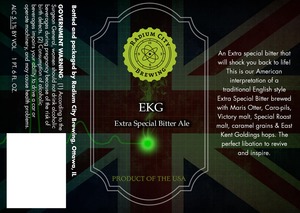 Radium City Brewing Ekg Esb