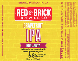 Red Brick Grapefruit Hoplanta