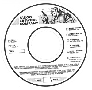 Fargo Brewing Company Wind Swept January 2016