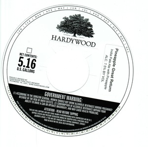 Hardywood Pineapple Great Return