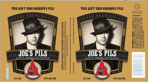 Avery Brewing Co. Joe's Pils January 2016