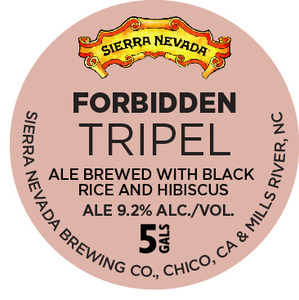 Sierra Nevada Forbidden Tripel February 2016