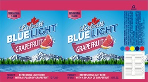 Labatt Blue Light Grapefruit