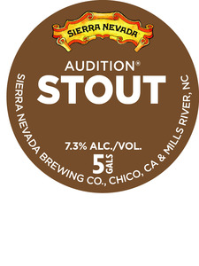 Sierra Nevada Audition Stout January 2016