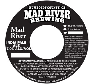 Mad River Brewing Company Mad River