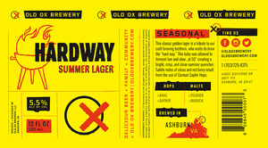 Hardway Lager January 2016