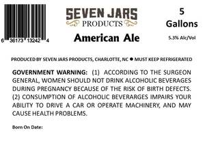 Seven Jars Products American Ale
