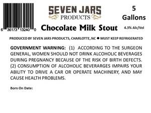 Seven Jars Products Milk Chocolate Stout
