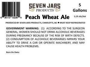 Seven Jars Products Peach Wheat Ale