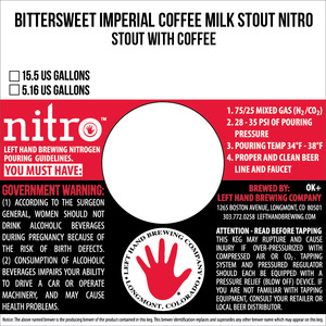 Left Hand Brewing Company Bittersweet Nitro