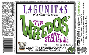 The Lagunitas Brewing Company Waldos' Special