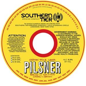 Southern Tier Brewing Company Pilsner