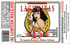 The Lagunitas Brewing Company Lucky 13 February 2016