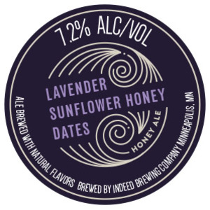 Indeed Brewing Company Lavender Sunflower Honey Dates