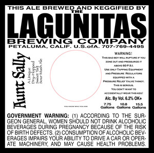 The Lagunitas Brewing Company Aunt Sally February 2016