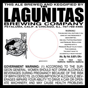 The Lagunitas Brewing Company Lucky 13