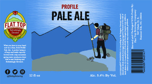 Flat Top Brewing Company Profile Pale Ale February 2016