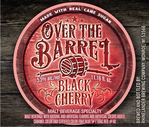 Over The Barrel Black Cherry February 2016