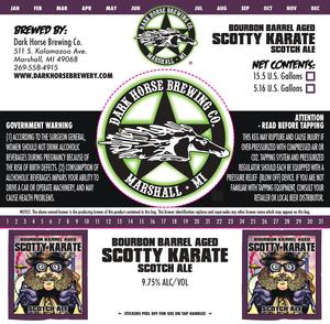 Dark Horse Bourbon Barrel Aged Scotty Karate