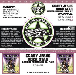 Dark Horse Scary Jesus Rock Star
